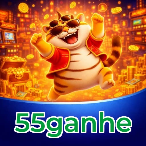 Material promocional do app 55ganhe — ilustração, não métricas auditadas nesta página